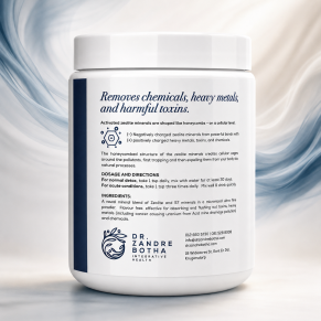 Activated Zeolite Organic Micronized Mineral Detox Supplement – 200 g