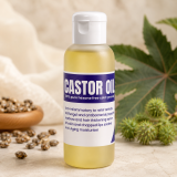 100% Pure Cold-Pressed Castor Oil
