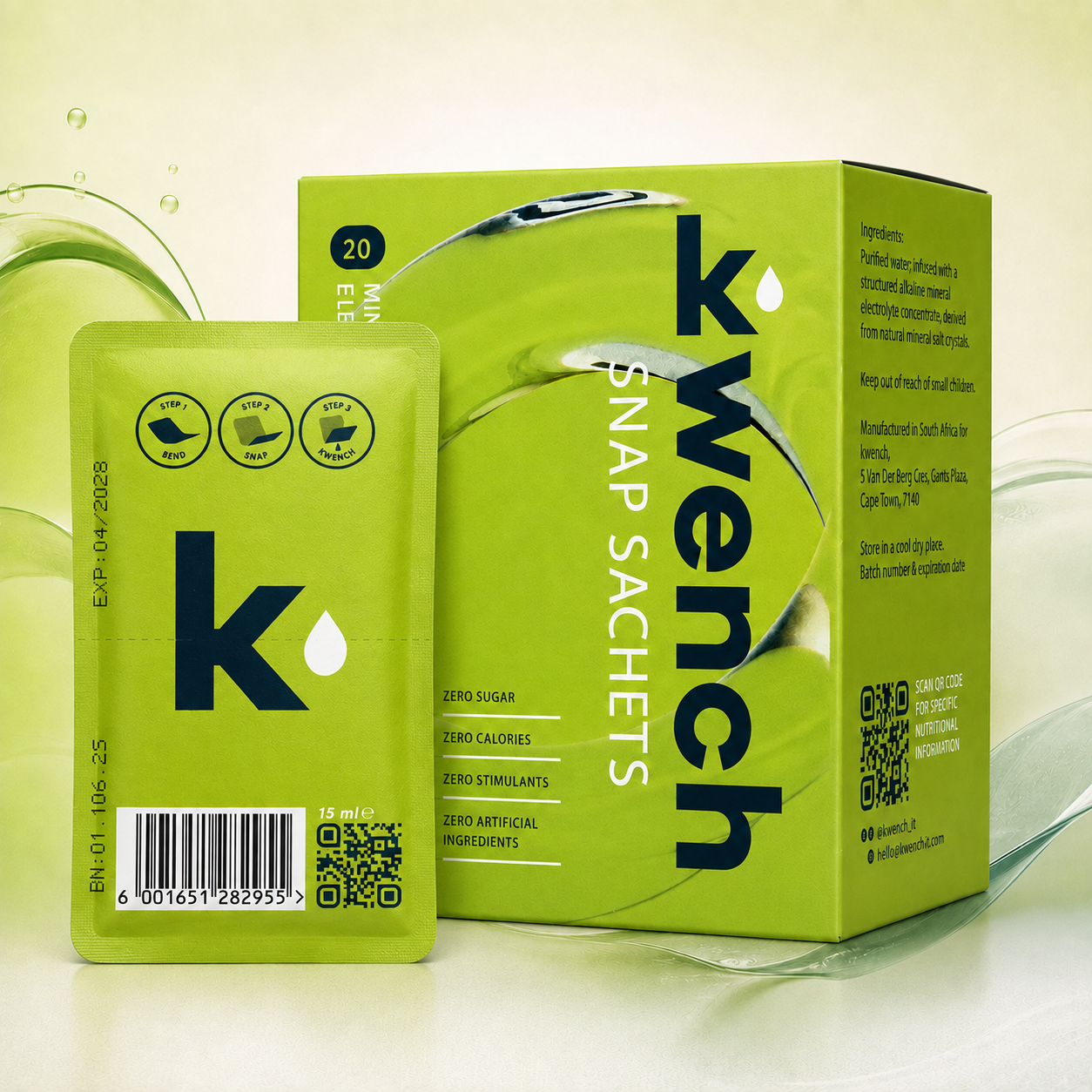 Kwench Snap Sachets – Mineral & Electrolyte Supplement - Image 7