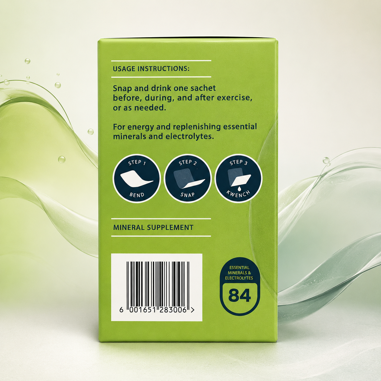 Kwench Snap Sachets – Mineral & Electrolyte Supplement
