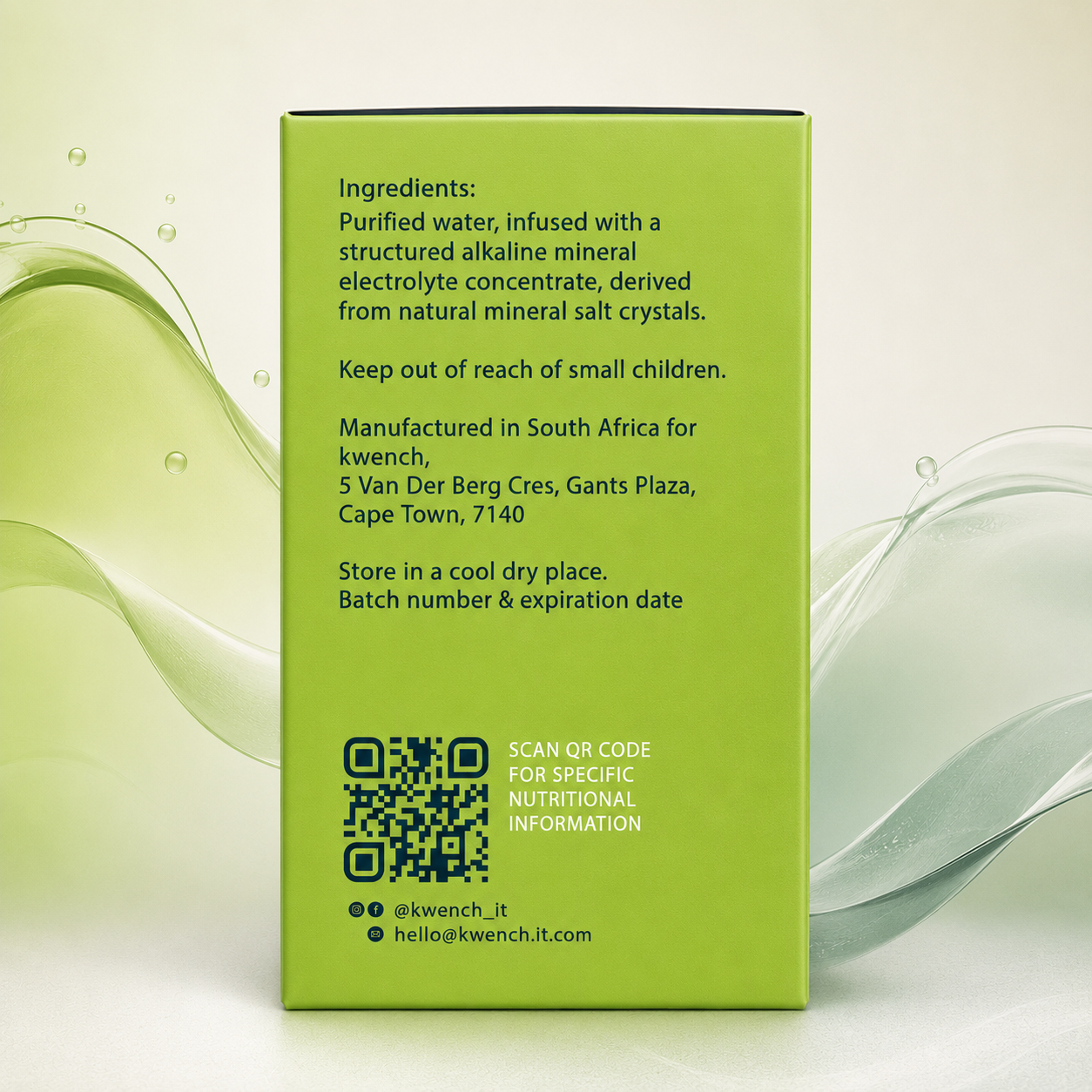 Kwench Snap Sachets – Mineral & Electrolyte Supplement