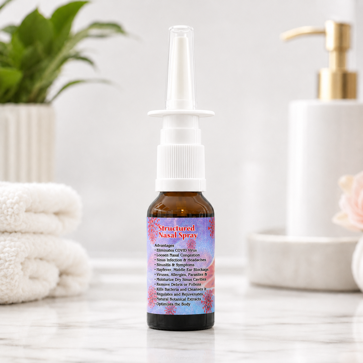 Natural Mineral Nasal Spray (blocked nose) 20ml